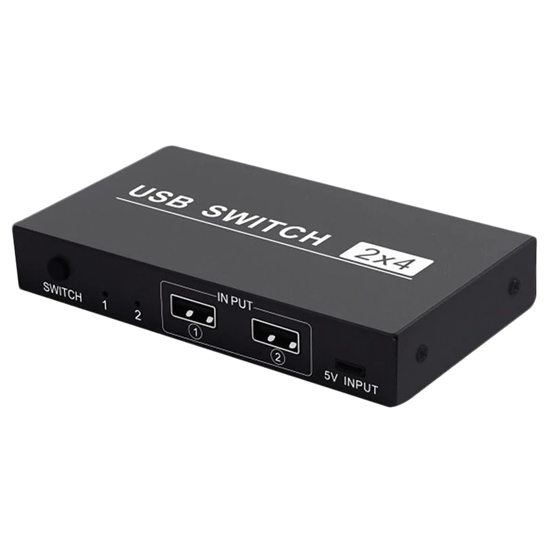 Переключатель Usb 2X4 4 порта функция памяти 5V 2 0 Обмен данными устройства для