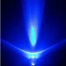 1000 шт./лот 5 мм синий светодиод супер яркий 5 мм белый лампа 5 мм голубой свет LED Длинные ноги