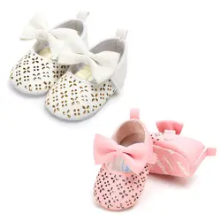 Pudcoco Новая мода для малышей для маленьких девочек кожаные ботинки Дети мягкая подошва кроватки обувь