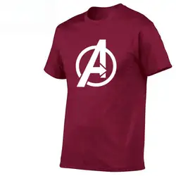 Фильм Marvel Мстители эндшпиль футболка с коротким рукавом Quantum Warfare Для мужчин/Для женщин принт футболка крутая футболка Повседневное летние