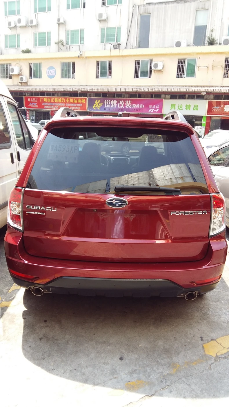 MONTFORD для Subaru Forester 2008 2009 2010 2011 2012 ABS пластиковый Неокрашенный праймер цвет задний