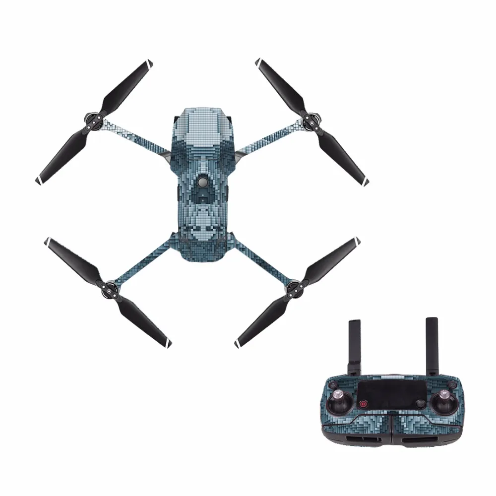 

[M0167] s for DJI Mavic Pro Decal Skin Sticker Drone Body + Remote Controller + 3 Battery Protection Film Cover
