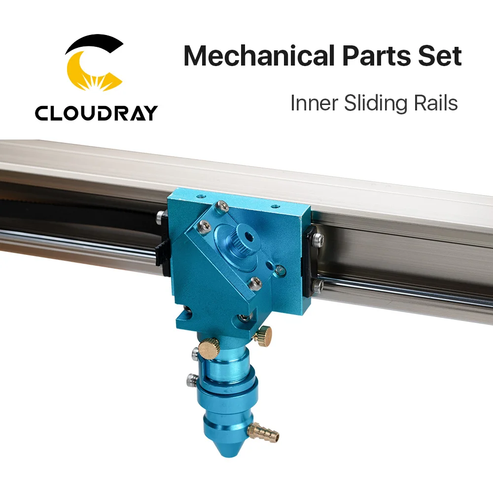Cloudray внутренние направляющие+ 1 шт. фокусная линза+ 3 шт. отражающее зеркало для CO2 лазерная гравировка машина для резки