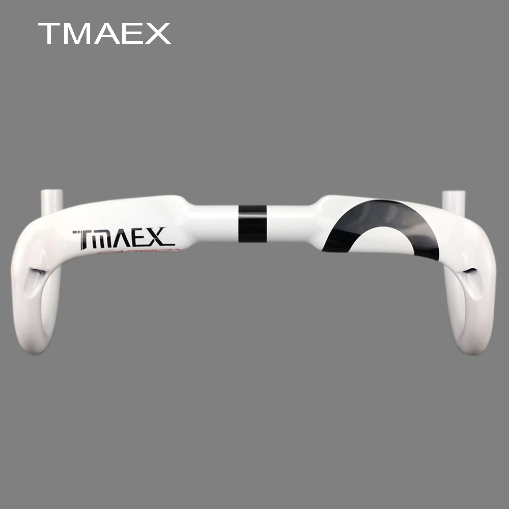 Руль TMAEX из углеродного волокна для велосипеда руль запчасти дорожного белая