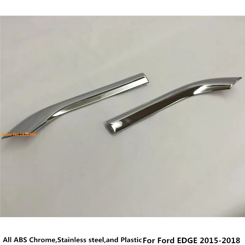 Для Ford EDGE 2015 2016 2017 2018 автомобильный Стайлинг ABS хромированный гоночный ободок