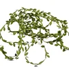 10 Meter Silk Leaf-Shaped Handmake Artificial green Leaves For Wedding Decoration DIY Wreath Gift Scrapbooking Craft Fake Flower 4