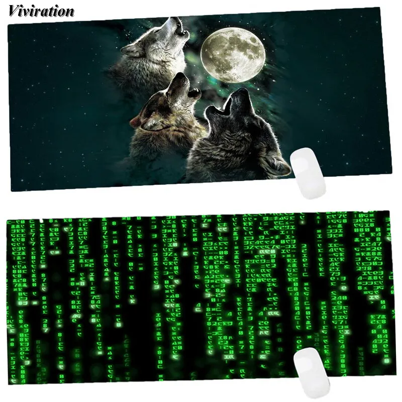 

Viviration Anti-slip Big Gaming Mouse Pad Mat For Dota 2 LOL WOW CSGO Overwatch CF XL 900x400mm Large Office Table Desk Pad Mat