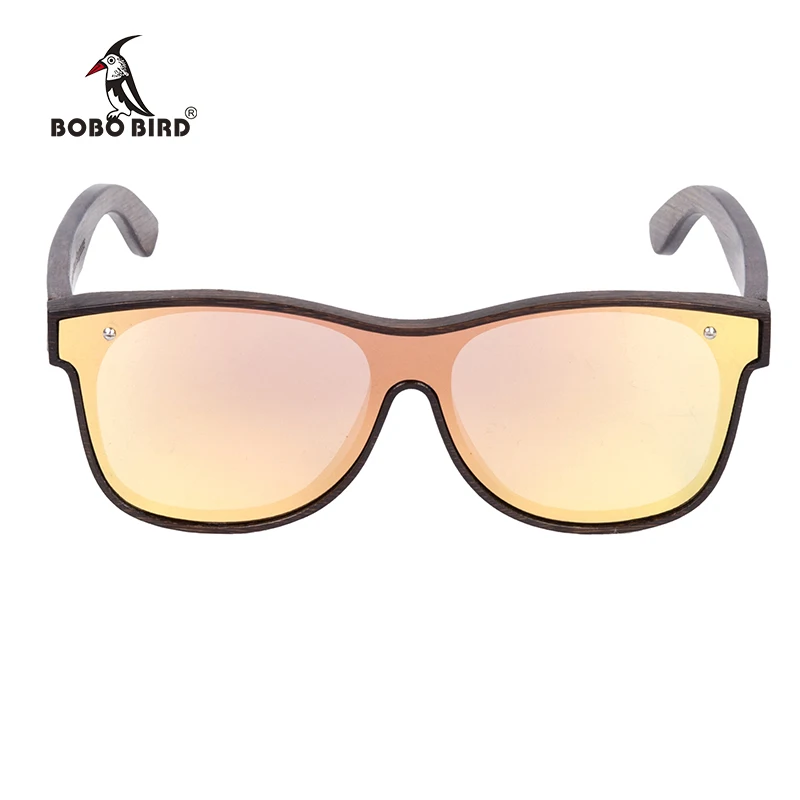

BOBO BIRD Sunglasses Women Luxury Big Lens Wood Polarized Glasses Fashion Eyewear lunette de soleil femme DG16