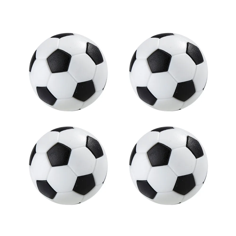 Liplasting бренд Пластик 4 шт. 32 мм Футбол настольный футбол Футбол Fussball Крытый черный+ белый спортивный Игрушечные лошадки Развлечения партии