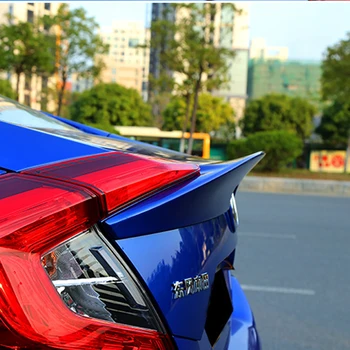 AITWATT Car Styling Carbon Fiber Spoiler Rear Trunk Boot Wing Lip Tail Spoiler For Honda Civic 10th 2016 2017 2018 2019 AITWATT Car Styling Carbon Fiber Spoiler Rear Trunk Boot Wing Lip Tail Spoiler For Honda Civic 10th 2016 2017 2018 2019