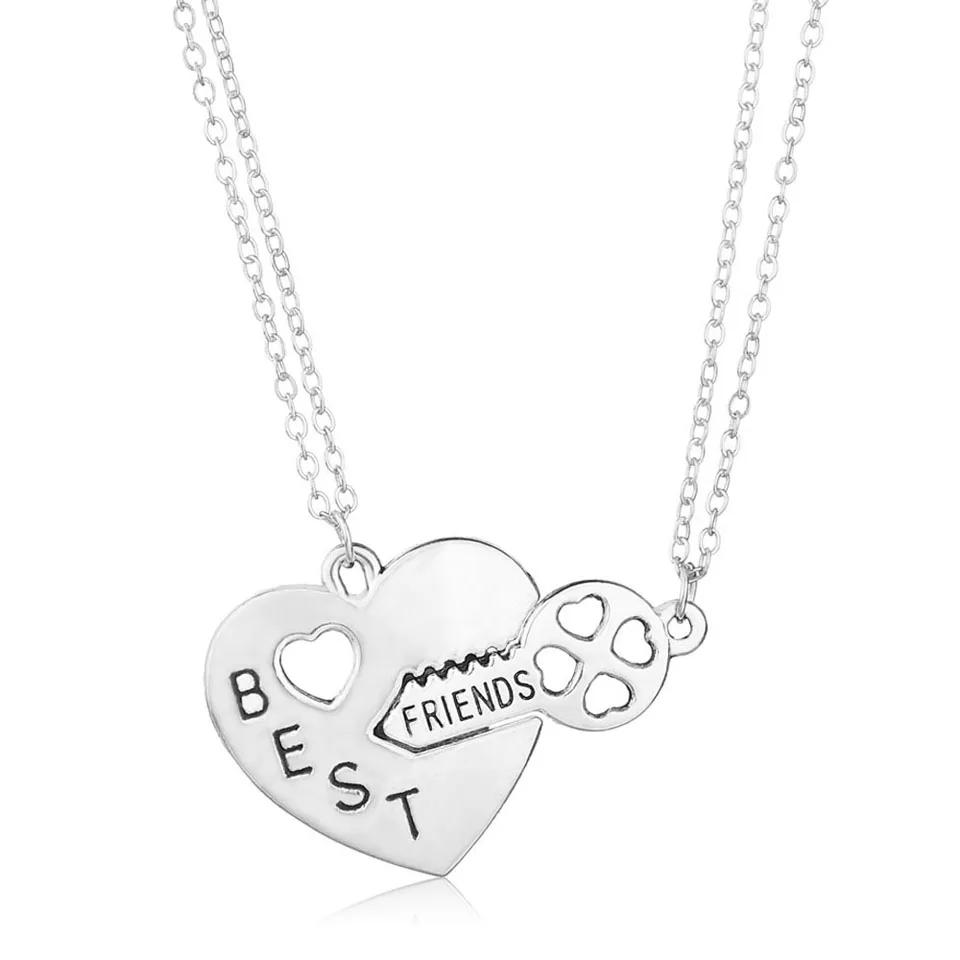 

Individuality Heart Key Pendant Necklaces Special Custom High Quality Necklaces Fashion Jewelry For Women Wedding Party Necklace