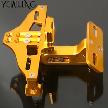 Держатель номерного знака номерной знак держатель для Yamaha R1 R3 R6 FZ1 FZ6 MT07 MT09 Honda Suzuki GSXR 600 750 Kawasaki ZX10R