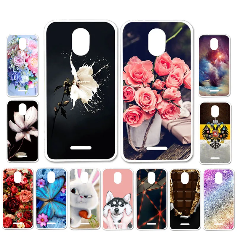 

Ojeleye DIY Patterned Silicon Case For ZTE Blade A462 Case Soft TPU Cartoon Phone Cover For ZTE A310 Covers Anti-knock Shell