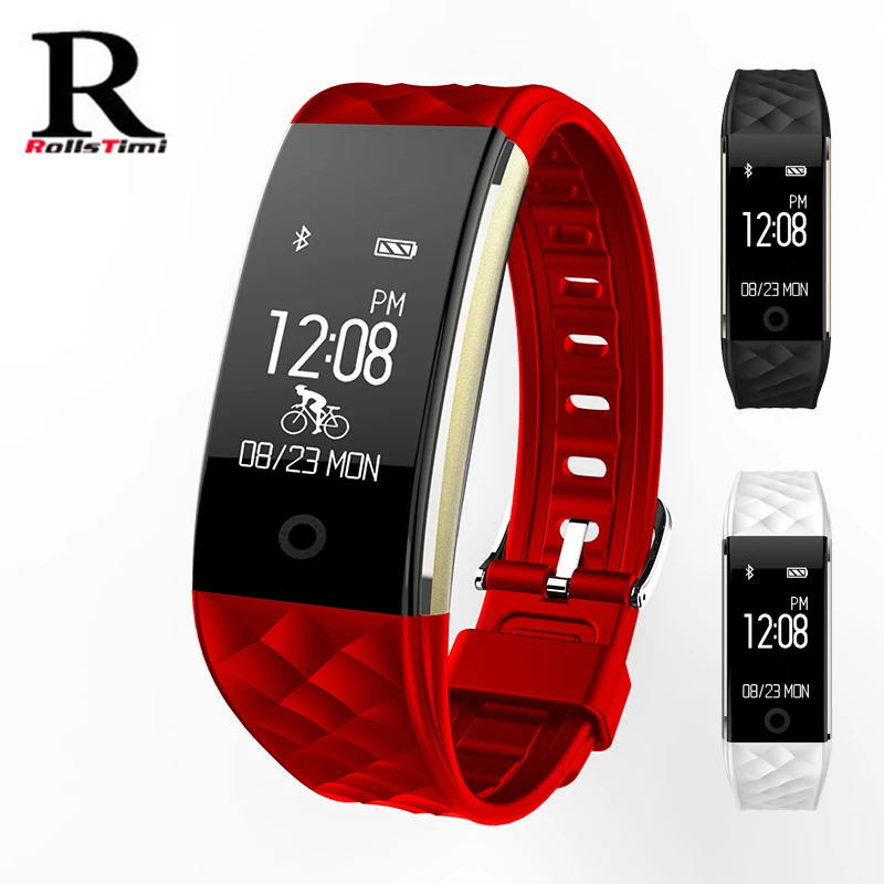 

RollsTimi Smart Watch Heart Rate Monitor Digital bracelet Bluetooth Sports Intelligent Watch waterproof Smart watch Android IOS