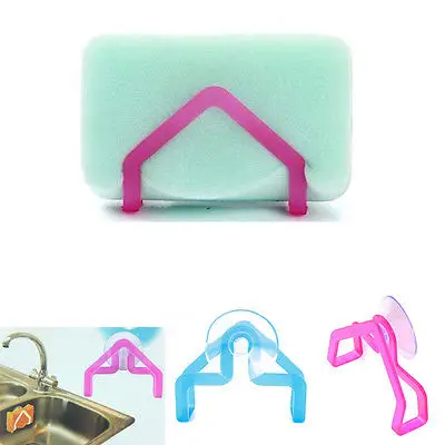 

Functional Kitchen Organizer Storage Dish Cloth Sponge Holder Suction Cup Sink Washing Kitchen Holder