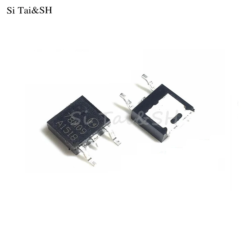 

Free shipping 10pcs/lot TO-252 SMD 7809 three-terminal regulator 78M09 L78M09CD2T new original
