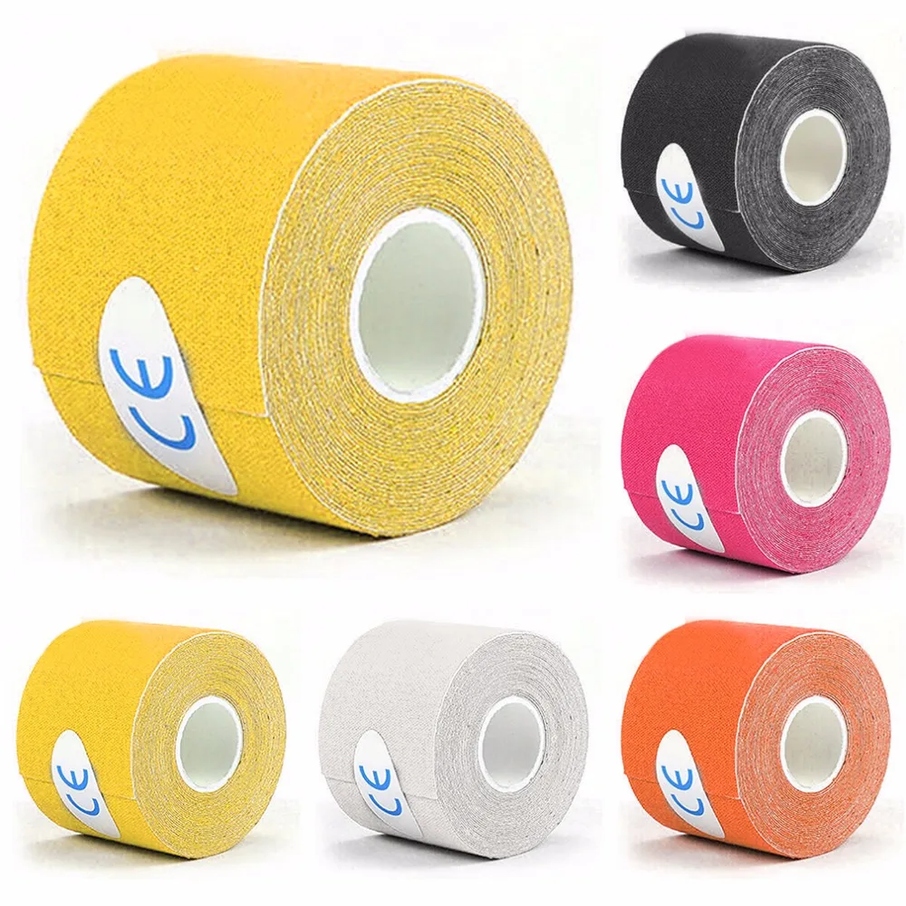 hot Elastic Sport Athletic Kinesiology Bandage Tape Tex Medical Muscles