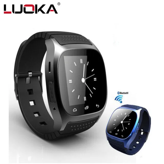 imágenes para Smartwatch impermeable M26 Bluetooth Podómetro Reloj Inteligente Con LED Alitmeter Reproductor de Música Para El Teléfono Inteligente Android T30 imágenes para Smartwatch impermeable M26 Bluetooth Podómetro Reloj Inteligente Con LED Alitmeter Reproductor de Música Para El Teléfono Inteligente Android T30