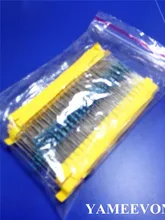 100 шт. 100ohm 1/4 Вт 100 Металла Резистор 100ohm 0.25 Вт 1% ROHS