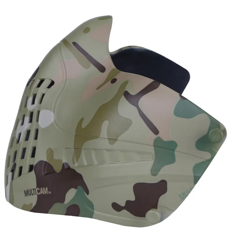 Тактический Пейнтбол поезд маска для страйкбола Защитный Половина уход за кожей лица пилот маски для лица щит Охота стрельба военная