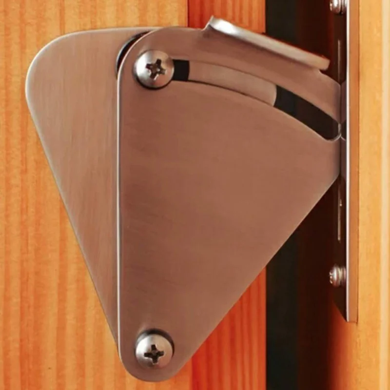 

Household Hardware Stainless Steel Lock American Style Barn Door Gate Doors Sliding Door Lock Wood