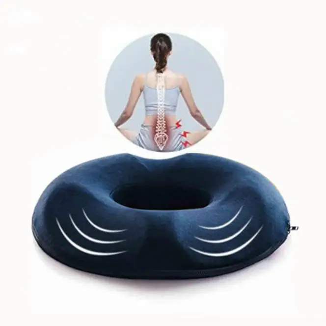 

Ring Pillow 45x41cm Donut Seat Cushion Large Orthopedic for Hemorrhoid Sciatic Nerve Pregnancy Tailbone Pain Home Textile