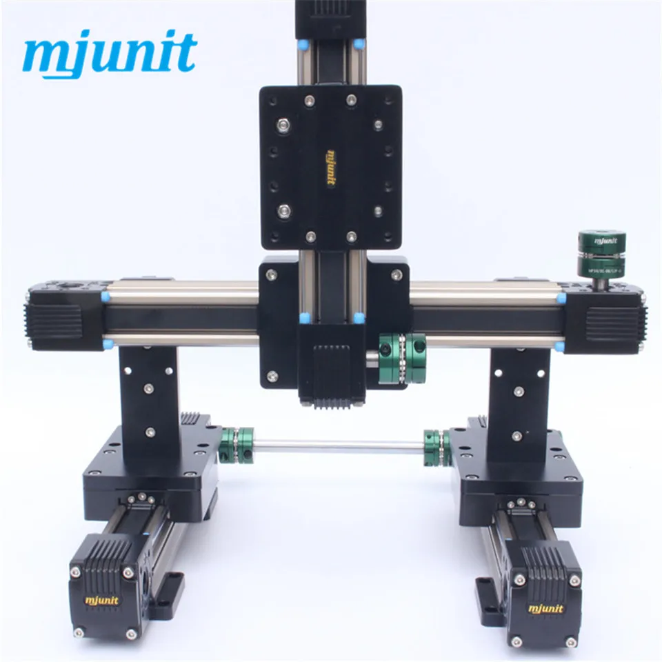 toothed belt drive rail manufacturer 24vdc actuator linear motion slider Motorized XYZ axis Nema 17 23 high speed guideway | Обустройство