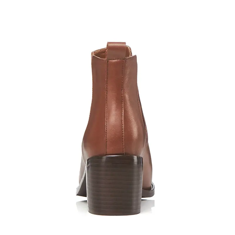 Dames Bande Printemps Carré 34 Concise Chaussures Élastique Taille Femmes 42 Bottes À jiaotangse 2019 Noir Cheville Automne Coudre Hauts Esveva Talons ZqBzx