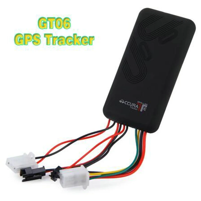 Мини GPS-трекер GT06 для автомобиля система отслеживания смс GSM GPRS с пультом ДУ
