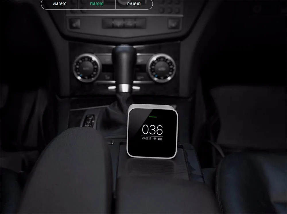 Xiaomi оригинальный PM2.5 детектор Сенсор мониторинга качества воздуха высокоточный лазерный Сенсор OLED Экран умный дом Перевозка груза падения