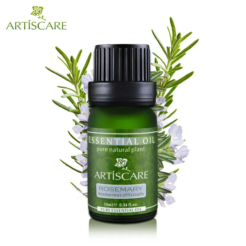 

ARTISCARE 100% Rosemary Pure Essential Oil 10ml Anti-Aging and Anti-Wrinkle Firming Slimming Anti Hair Loss Skin Care Products