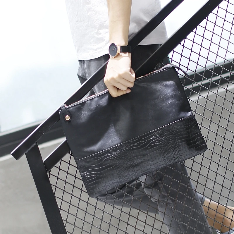 

Tidog The new hand bag man crocodile IPAD clutch bag