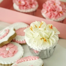 2pcs/lot Simulation cherry blossom cupcakes