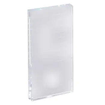 

2 In 1 Glass False Lashes Adhesive Glue Pallet Stand Holder Eyelash Extensions Transparent Tray Makeup Cosmetic Tool M77