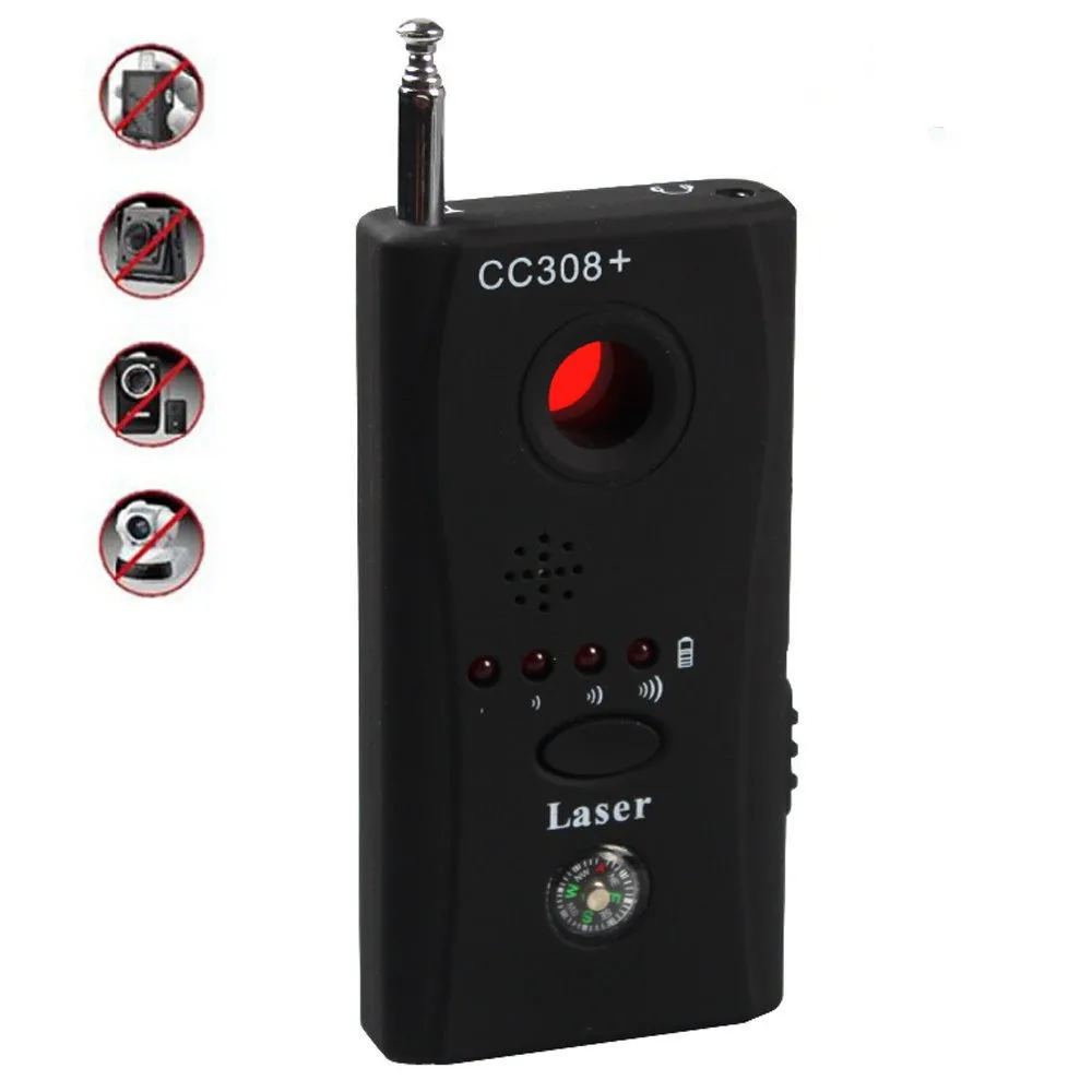 

CC308+ Full Range Wireless Anti-Candid Anti-eavesdropping RF Signal Detector GSM Device Finder Full-frequency Detector