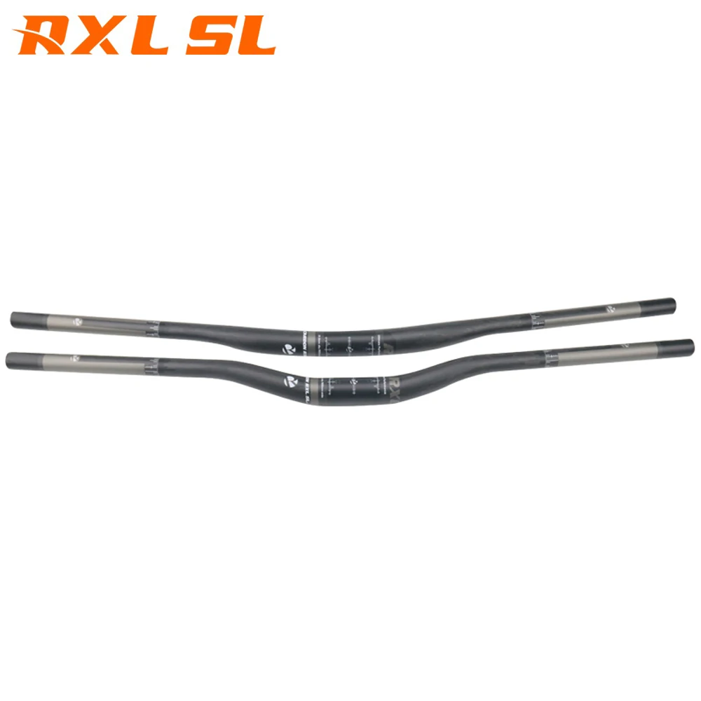 RXL SL углеродный материал Fiber MTB руль 31 8*760/780/800/820 мм прямой плоский/стойка Руль