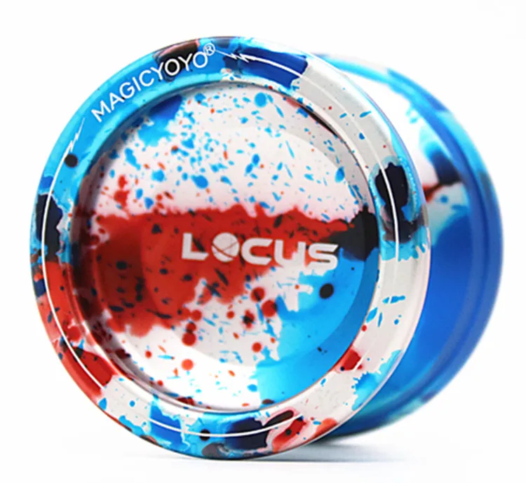 MAGICYOYO V6 LOCUS YOYO yoyo Металл живой сон yoyo Новое поступление лучший подарок для yoyo начинающих - Цвет: blue red sliver