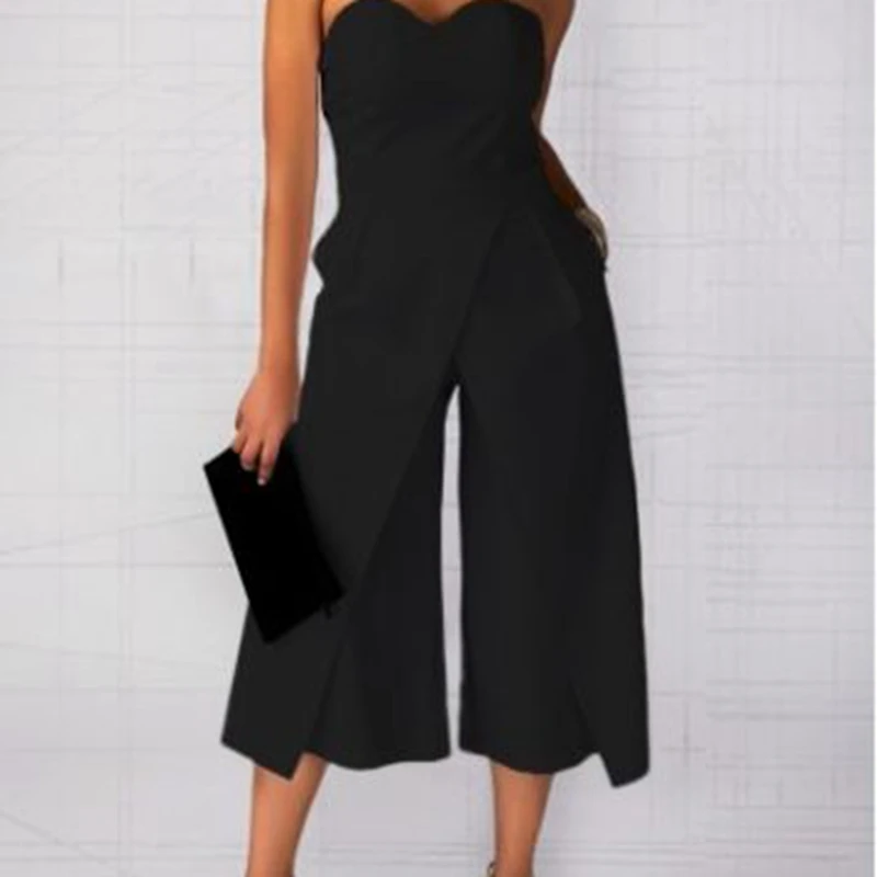 Casual Women Clubwear Bodycon Sleeveless V Neck Stylish Jumpsuit Romper Playsuit Casual Women Clubwear Bodycon Sleeveless V Neck Stylish Jumpsuit Romper Playsuit