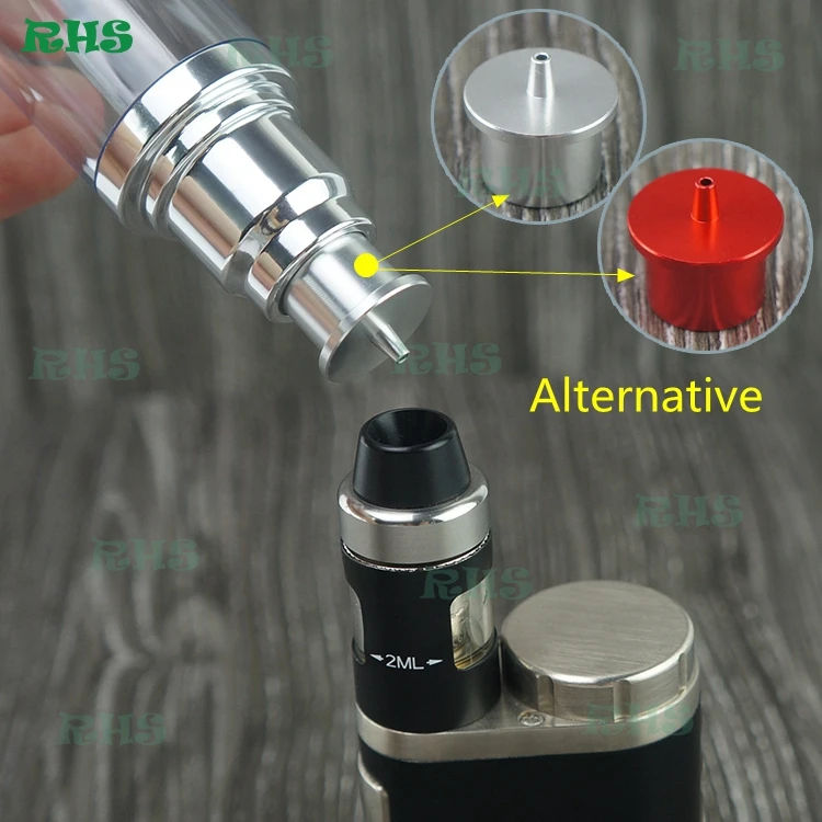 

10sets Free fast DHL Car Mounted E Cigarette Juice Bottle Standing Pump EZ Dripper for Ecig Vaporizer RDA Oil Atomizer