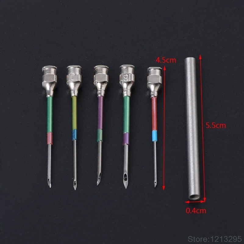 

5x Embroidery Stitching Punch Needle Handmade Sewing Tool Set 9# 10# 12# 14# 16#