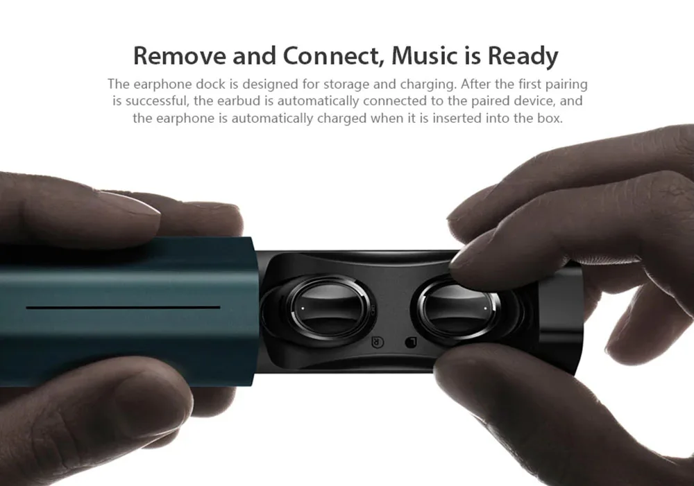 Lenovo Air TWS Bluetooth Earphone True Wireless Earbuds Dual Stereo Music Sports Headphones with Mic support Binaural Calls (8)