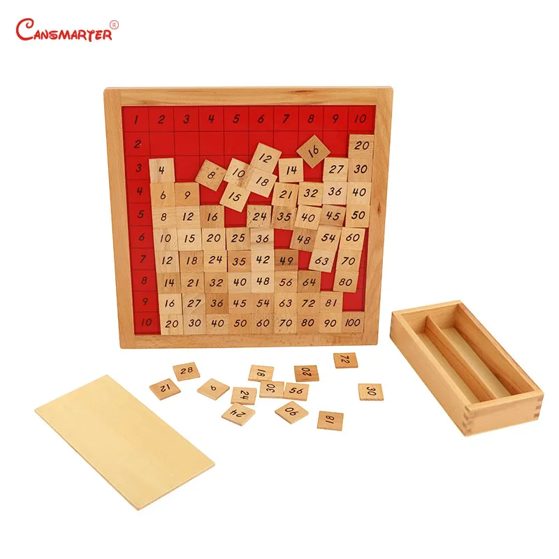 

Mathematics Montessori Pythagoras Board Count Practice Kids Early Educational Preschool Teaching Wood Toys Game Box MA076-3