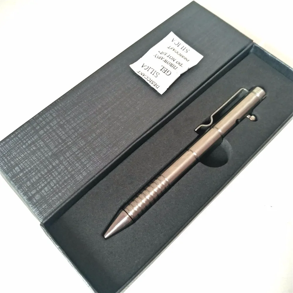 Multifunctional Titanium Tactical Pen EDC Self - Defense Tacture Throttle Tungsten Steel Head Break Window Defense Pens Outdoor Multifunctional Titanium Tactical Pen EDC Self - Defense Tacture Throttle Tungsten Steel Head Break Window Defense Pens Outdoor