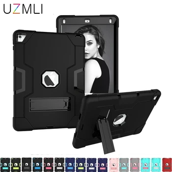 

Original Shockproof Case for iPad air2/iPad 6, pro 9.7" 3 in 1 Kids Armor Heavy Duty Silicone Hard Protective Case Cover + Gifts
