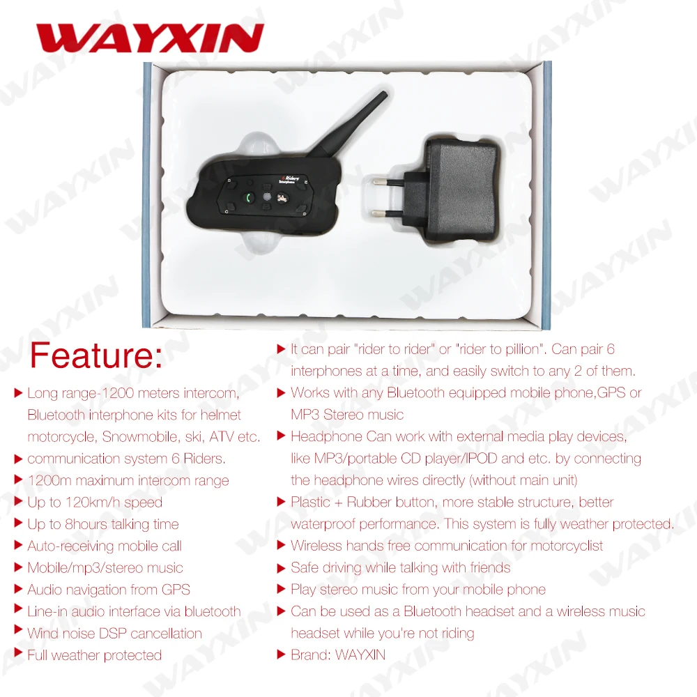 WAYXIN-Motorcycle-Intercom-wireless-Motorcycle-Helmet-intercom-Bluetooth-Intercom-Moto-Interphone-1200m-helmet-Headset-1PCS(4)