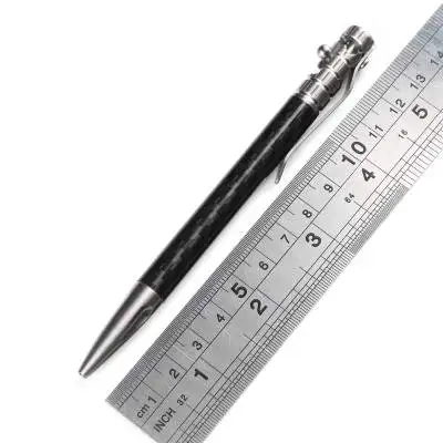 Высокое качество основной болт титановый сплав Защитная ручка углеродное волокно ручка тактическая ручка разбитое окно инструмент заправка ручка EDC