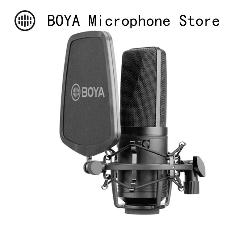 

Condenser Microphone Large Diaphragm 3 Polar Patterns for Singer Songwriter Podcaster Voiceover Artist Studio Mic