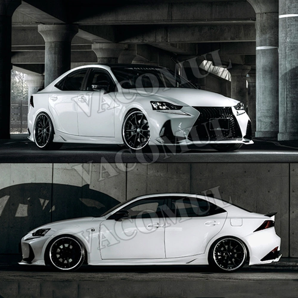 Carbon Fiber Rear Bumper Splitters Trims For Lexus Is300 Is350 Is