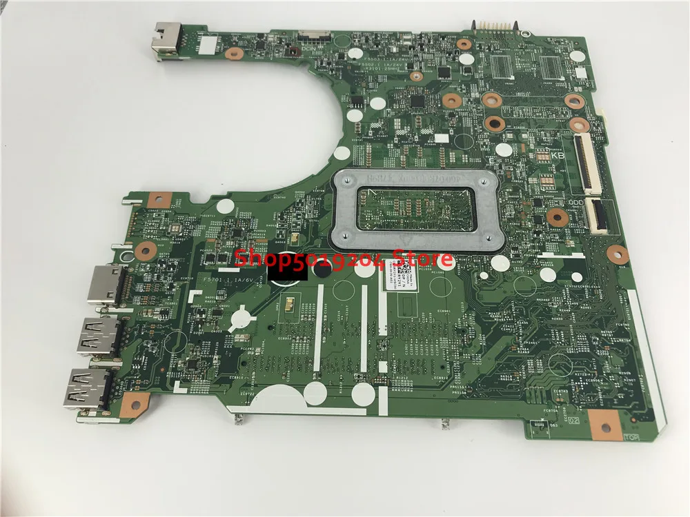 Материнская плата для ноутбука DELL Inspiron 15 3567 3467 материнская с SR2ZW CN 0RY2Y1 cpu 15341 1 91N85