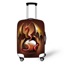 3D Dinosaur Design travel accessories suitcase protective covers 18-30 inch elastic luggage dust cover case stretchable 3D Dinosaur Design travel accessories suitcase protective covers 18-30 inch elastic luggage dust cover case stretchable